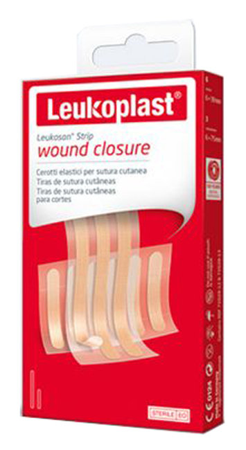 LEUKOSAN STRIP KIT DA 6 CEROTTI 6X38MM + 3 CEROTTI 6X75MM - Farmamood
