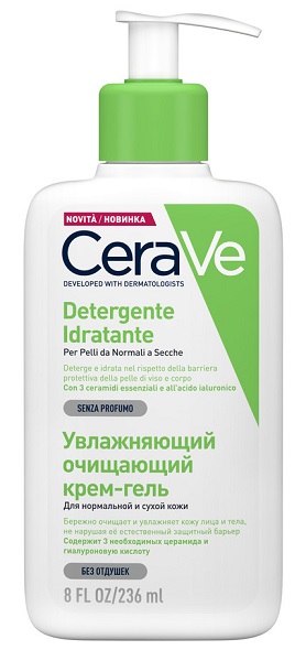 CERAVE DETERGENTE IDRATANTE 236 ML - Farmamood