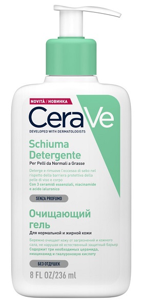 CERAVE SCHIUMA VISO 236 ML - Farmamood