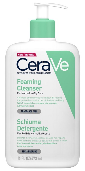 CERAVE SCHIUMA DETERGENTE VISO 473 ML - Farmamood