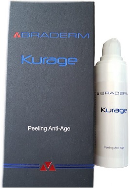 KURAGE CREMA ANTIAGE ESFOLIANTE 30 ML BRADERM - Farmamood