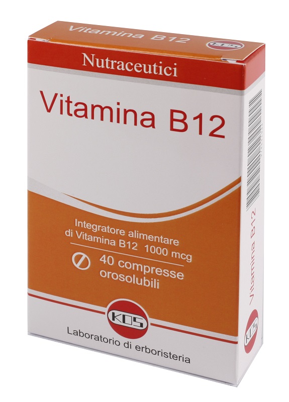 VITAMINA B12 1000 MCG 40 COMPRESSE - Farmamood