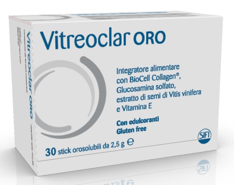 VITREOCLAR ORO 30 BUSTINE OROSOLUBILI DA 2,5 G - Farmamood