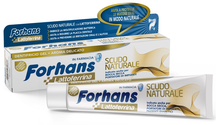 FORHANS DENTIFRICIO SCUDO NATURALE 75 ML - Farmamood