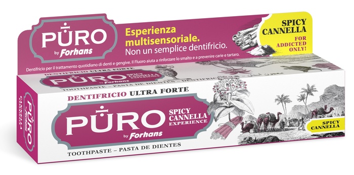 PURO DENTIFRICIO SPICY CANNELLA 75 ML - Farmamood