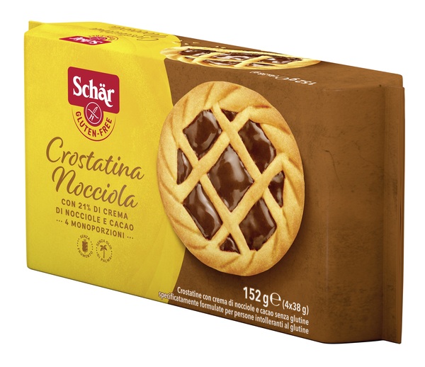 SCHAR CROSTATINA NOCCIOLA 4 MONOPORZIONI DA 38 G - Farmamood