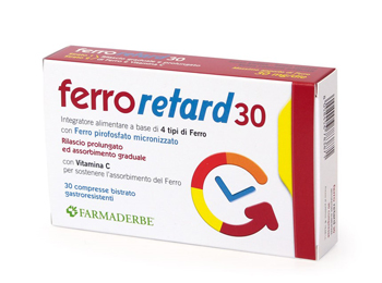 FERRO RETARD 30 COMPRESSE - Farmamood