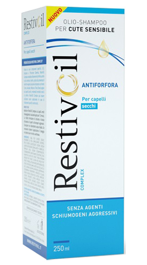 RESTIVOIL COMPLEX ANTIFORFORA CAPELLI SECCHI TAGLIO PREZZO 250 ML - Farmamood