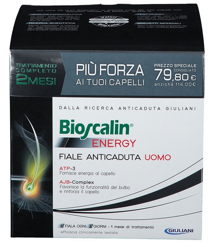 BIOSCALIN ENERGY FIALE DOPPIA TAGLIO PREZZO - Farmamood