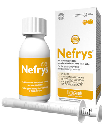 NEFRYS VEG 100 100 ML CON SIRINGA DOSATRICE ALIMENTO COMPLEMENTARE PER CANI E GATTI - Farmamood