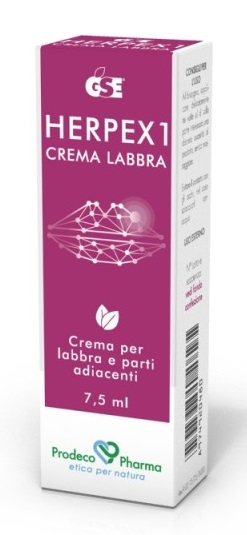 GSE HERPEX 1 CREMA LABBRA 7,5 ML - Farmamood