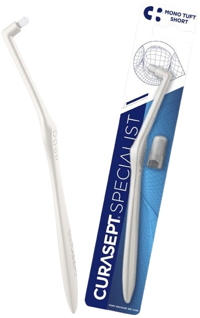 CURASEPT SPAZZOLINO SPECIALIST MONO TUFT SHORT - Farmamood