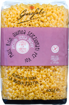 GAROFALO ANELLINI SENZA GLUTINE 400 G - Farmamood