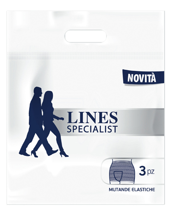 LINES SPECIALIST MUTANDA ELASTICA XXL 3 PEZZI - Farmamood