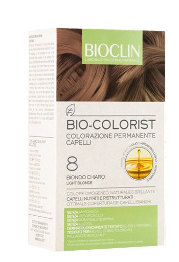 BIOCLIN BIO COLORIST 8 BIONDO CHIARO - Farmamood