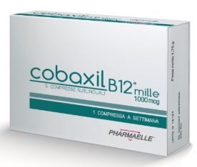 COBAXIL B12 1000 MCG 5 COMPRESSE SUBLINGUALI - Farmamood