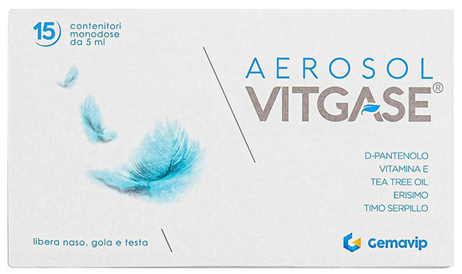 VITGASE AEROSOL 15 FLACONCINI 5 ML - Farmamood