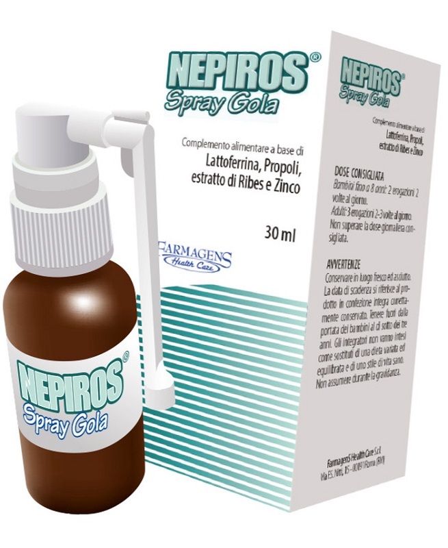 NEPIROS SPRAY GOLA 30 ML NUOVA FORMULA - Farmamood