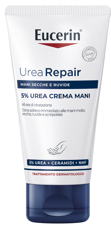 EUCERIN UREAREPAIR CREMA MANI 5% 75 ML - Farmamood