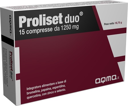 PROLISET DUO 15 COMPRESSE - Farmamood