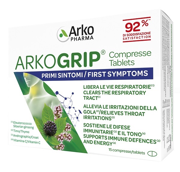 ARKOGRIP 15 COMPRESSE - Farmamood