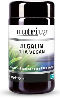 NUTRIVA ALGALIN DHA VEGAN 30 SOFTGEL VEGETALI - Farmamood