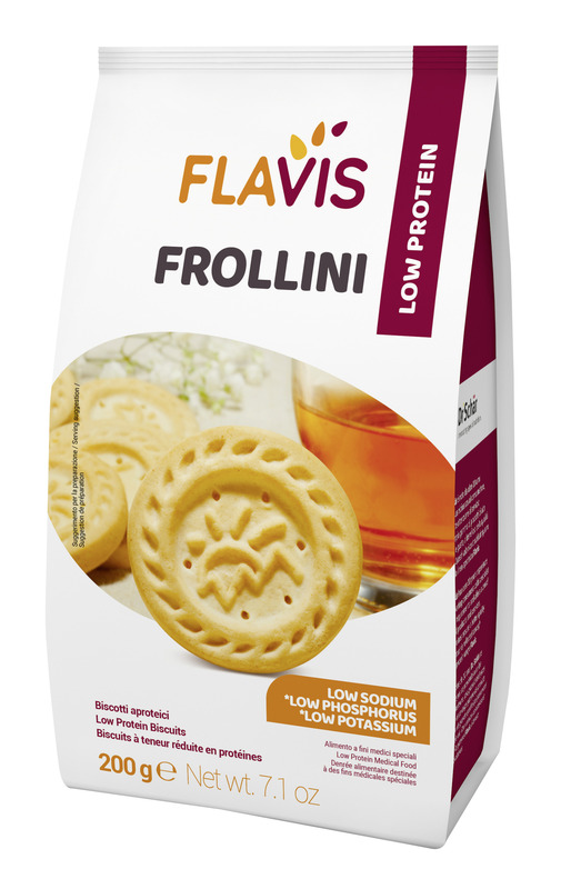 FLAVIS FROLLINI BISCOTTI APROTEICI 200 G - Farmamood