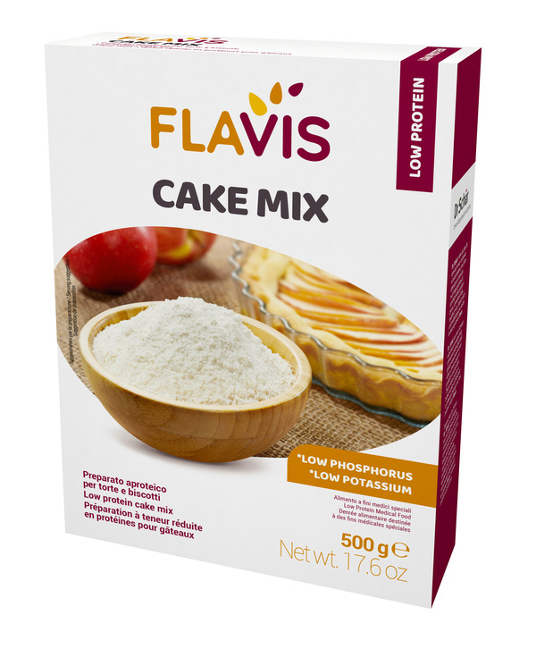 FLAVIS CAKE MIX PREPARATO PER TORTE E BISCOTTI APROTEICI 500 G - Farmamood