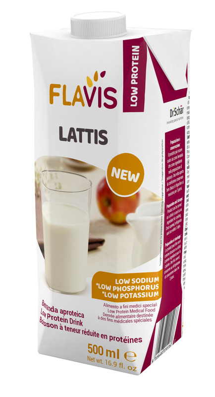 FLAVIS LATTIS BEVANDA APROTEICA 500 ML - Farmamood
