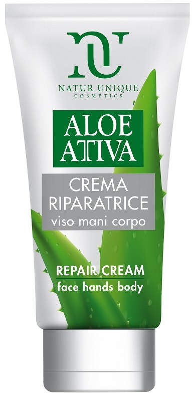 ALOE ATTIVA CREMA RIPARATRICE 150 ML NATUR UNIQUE - Farmamood