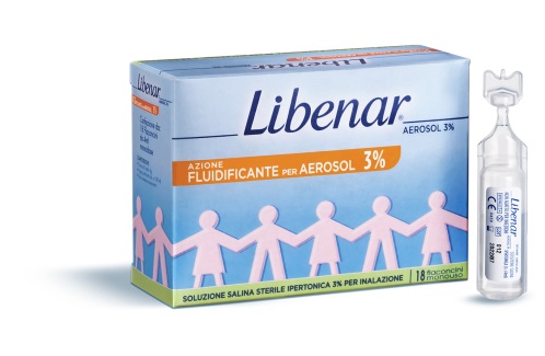 LIBENAR 18 FIALE AEROSOL IPERTONICHE 3% - Farmamood