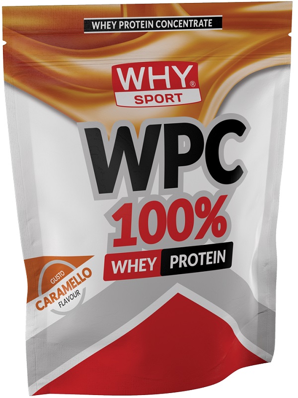 WHYSPORT WPC 100% WHEY CARAMELLO 1 KG - Farmamood