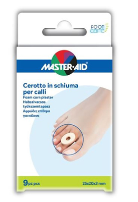 PROTEZIONE MASTER-AID IN SCHIUMA PER CALLI SPESSORE 3 MM 9 PEZZI - Farmamood
