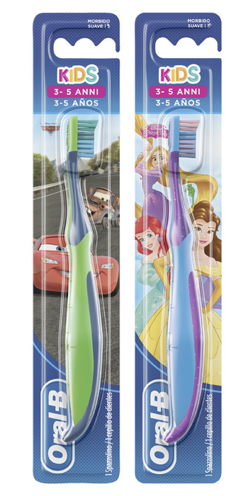 ORALB KIDS SPAZZOLINO MANUALE CARS&PRINCESS 3-5 ANNI - Farmamood