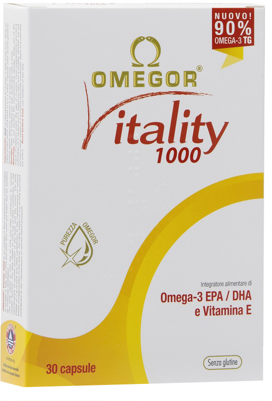 OMEGOR VITALITY 1000 30 CAPSULE MOLLI - Farmamood