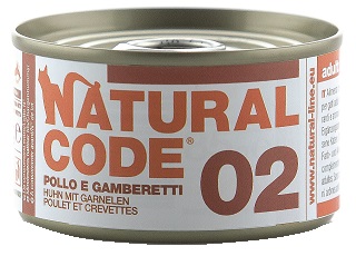 NATURAL CODE 02 POLLO E GAMBERETTI - Farmamood