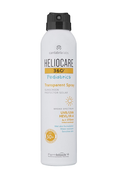 HELIOCARE 360 PEDIATRIC TRANSPARENT SPRAY 200 ML - Farmamood
