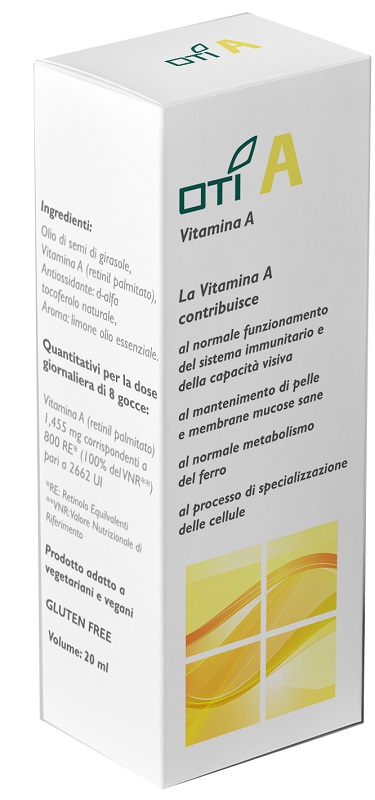 OTI A VITAMINA A GOCCE 20 ML - Farmamood