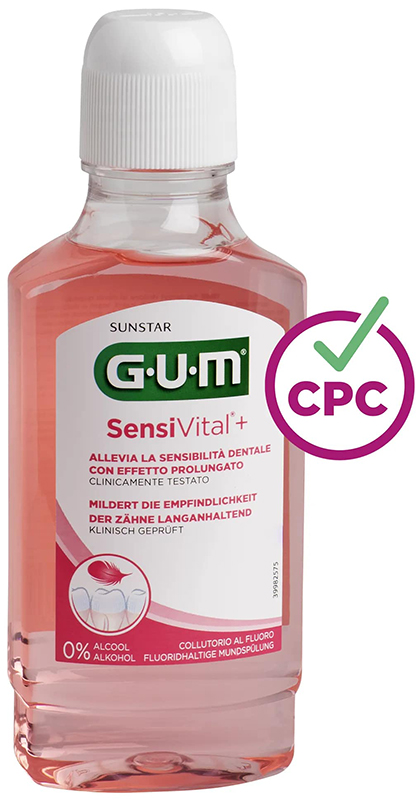 GUM SENSIVITAL + COLLUTORIO 300 ML - Farmamood