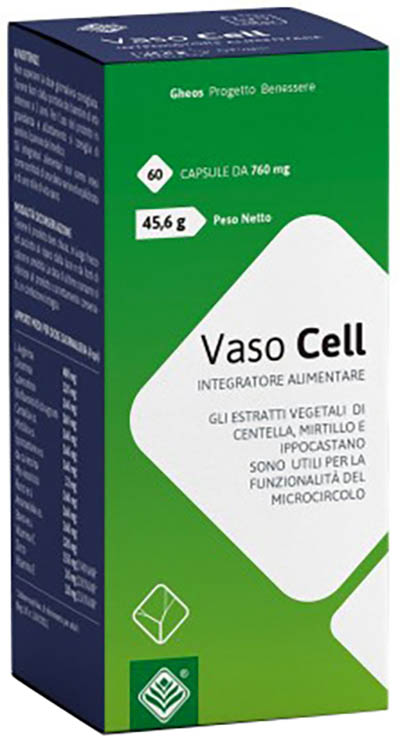 VASO CELL 60 CAPSULE - Farmamood