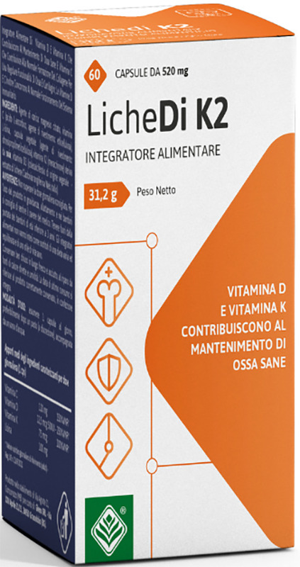 LICHEDI K2 60 CAPSULE - Farmamood