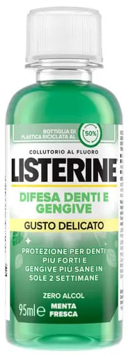 LISTERINE DENTI & GENGIVE DELICATO 95 ML - Farmamood