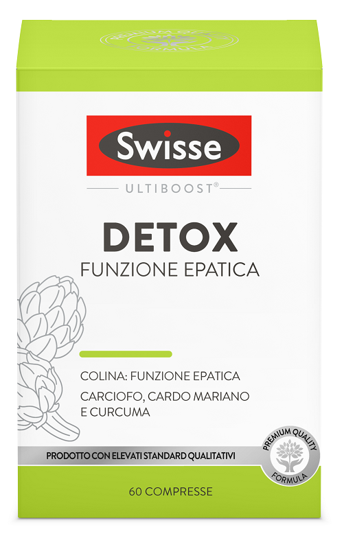SWISSE DETOX FUNZIONE EPATICA 60 COMPRESSE - Farmamood