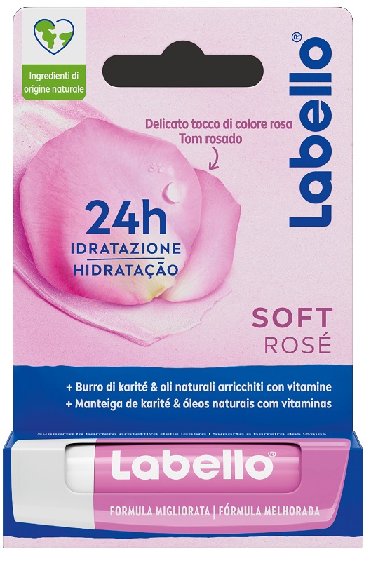 LABELLO SOFT ROSE 5,5 ML - Farmamood