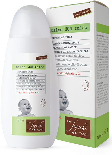 FIOCCHI DI RISO TALCO NON TALCO 120 ML - Farmamood