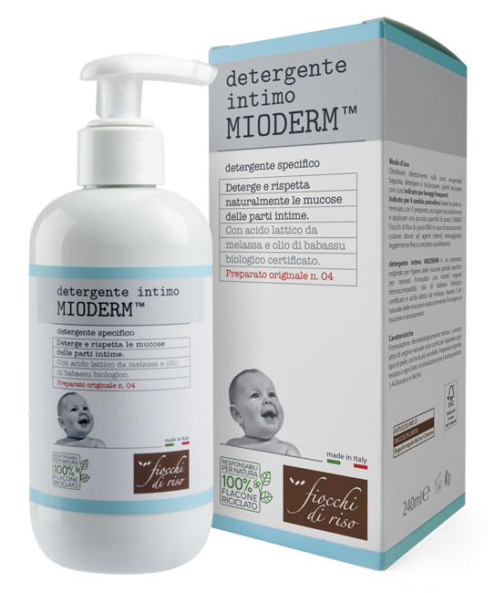 FIOCCHI DI RISO MIODERM DETERGENTE INTIMO 240 ML - Farmamood