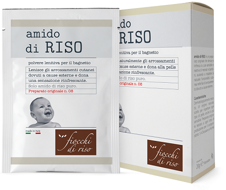 FIOCCHI DI RISO AMIDO DI RISO POLVERE LENITIVO 100 G - Farmamood
