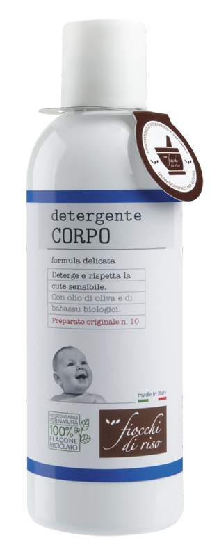 FIOCCHI DI RISO DETERGENTE CORPO DELICATO 200 ML - Farmamood