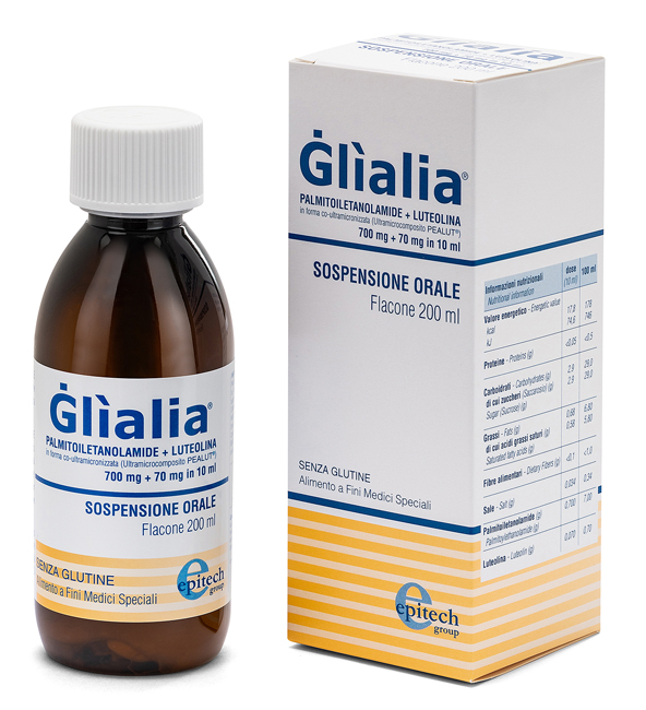 GLIALIA SOSPENSIONE ORALE 700 MG + 70 MG 200 ML - Farmamood