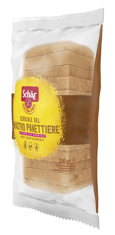 SCHAR CEREALE DEL MASTRO PANETTIERE PANE CON CEREALI SENZA LATTOSIO 330 G - Farmamood